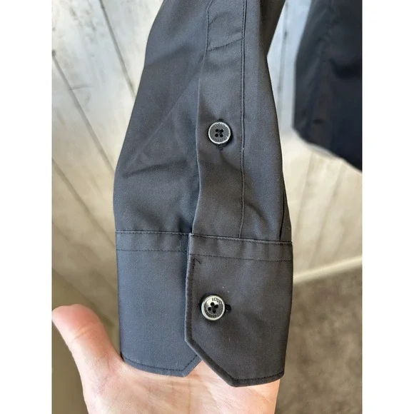 Louis Vuitton Uniforms Black Button Shirt Men's Size 39